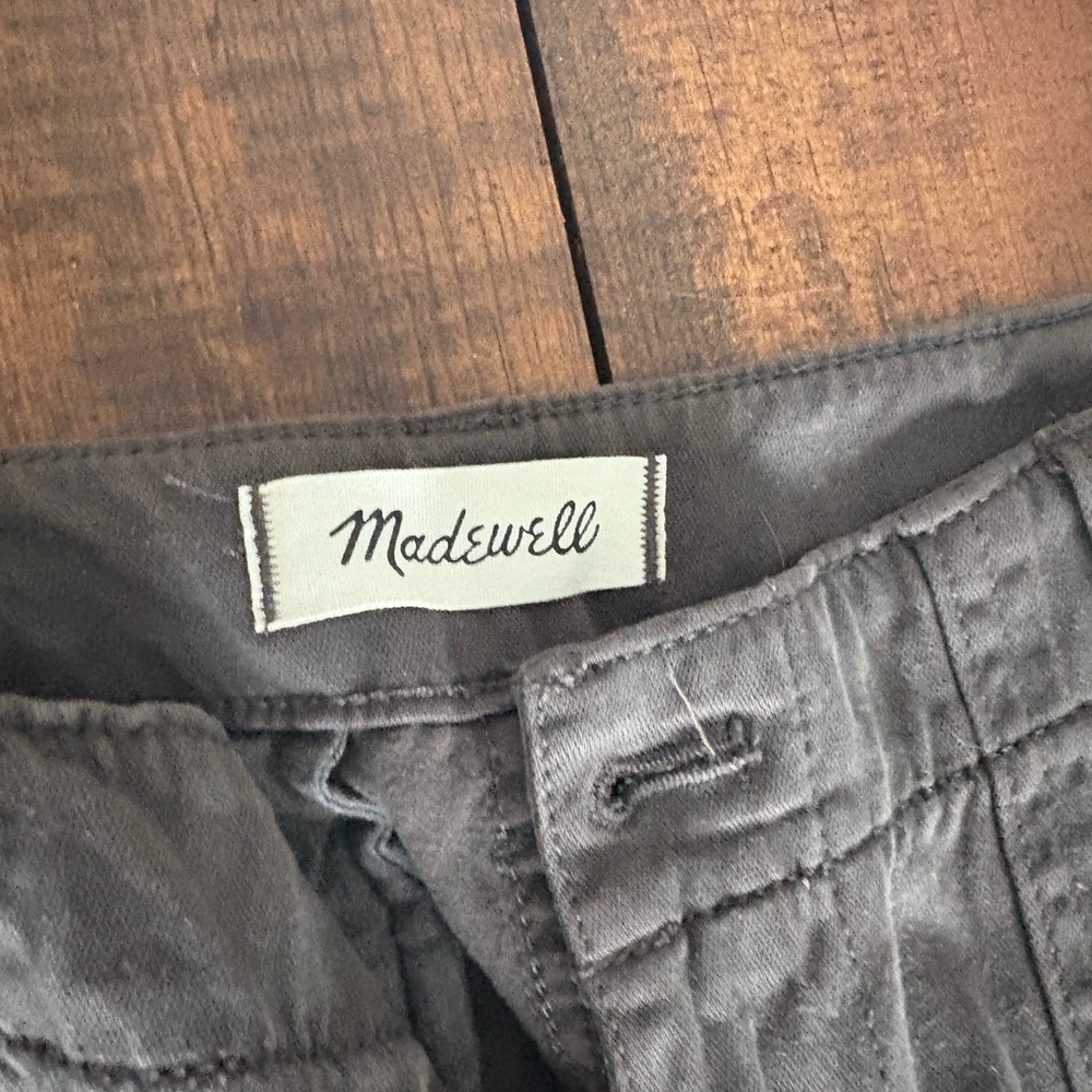 Madewell Charcoal Relaxed Pants